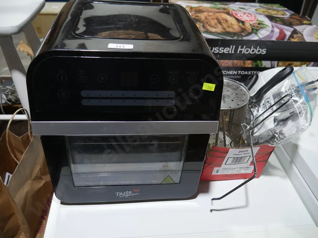 Taste the difference air fryer oven and accessories Image 1++