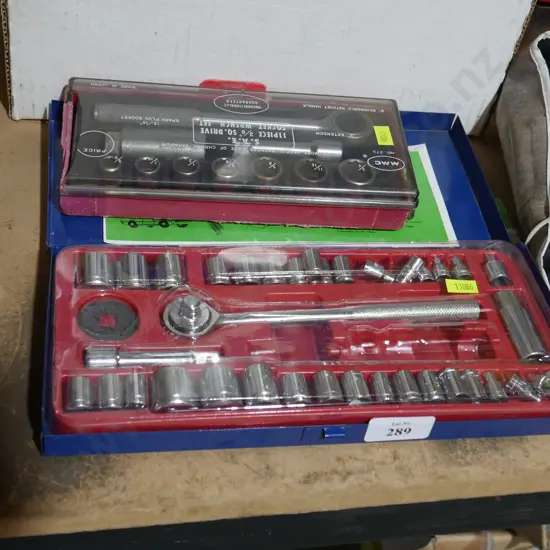 Two socket sets