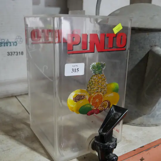 Pinto juice dispenser