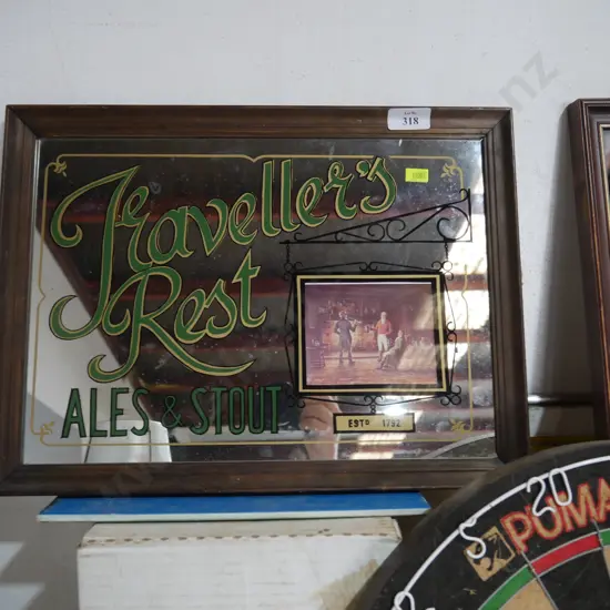 Travellers rest mirror