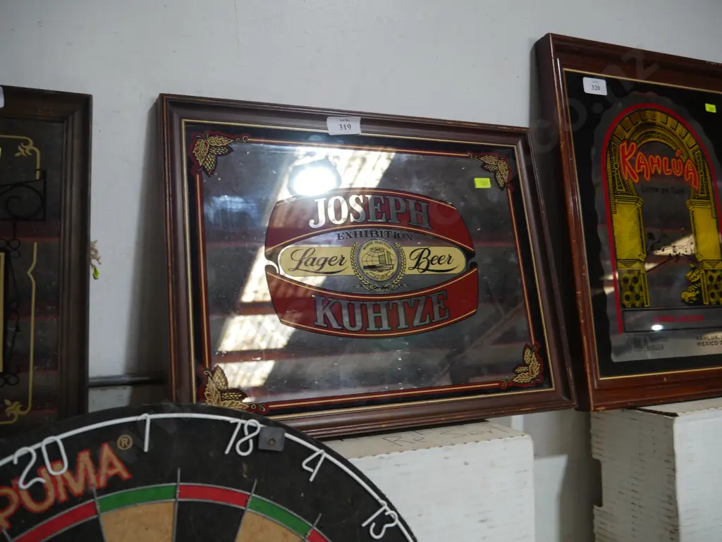 Joseph Kuhtze lager beer mirror Image 1++