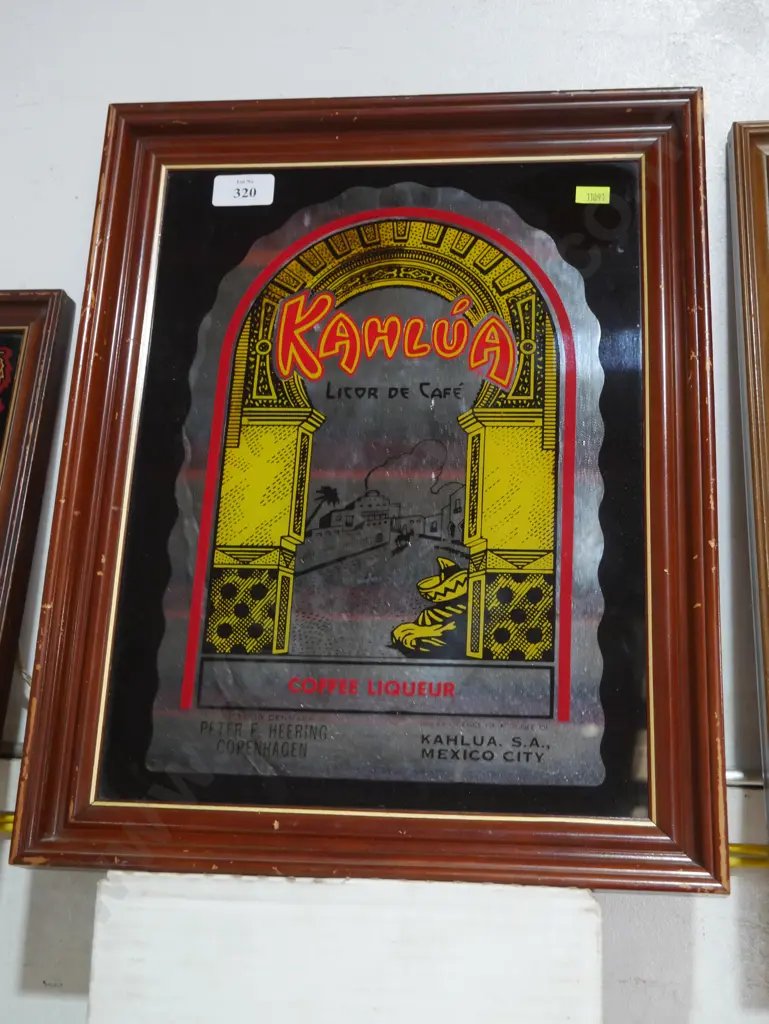 Kahlua liqueur mirror Image 1++