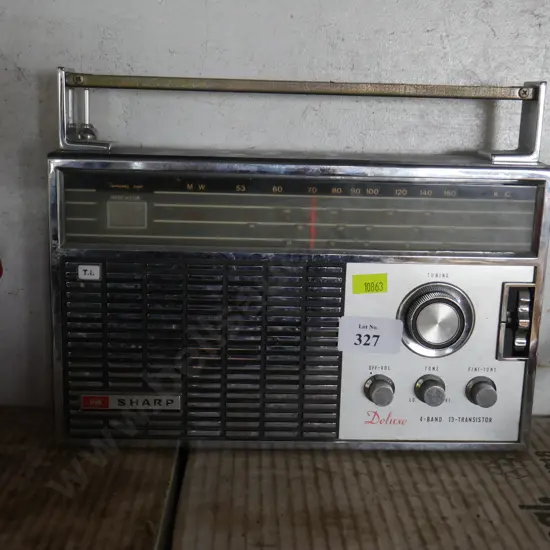 Sharp transistor radio