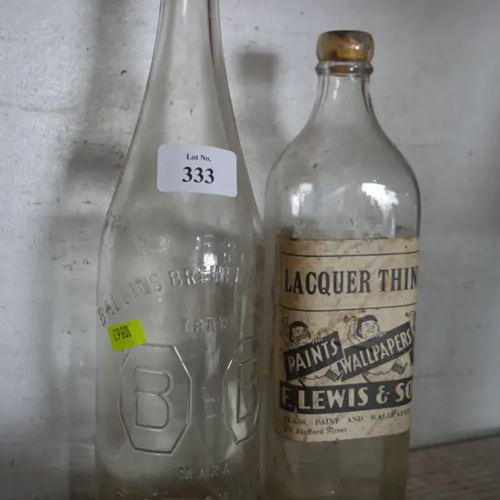 Ballins breweries Christchurch bottle etc