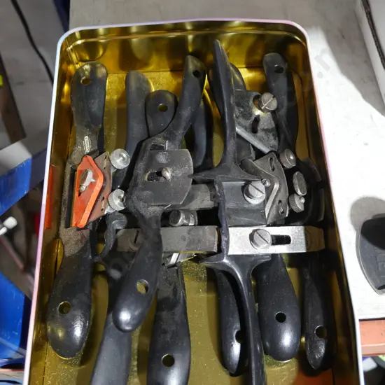 Assorted spoke shaves