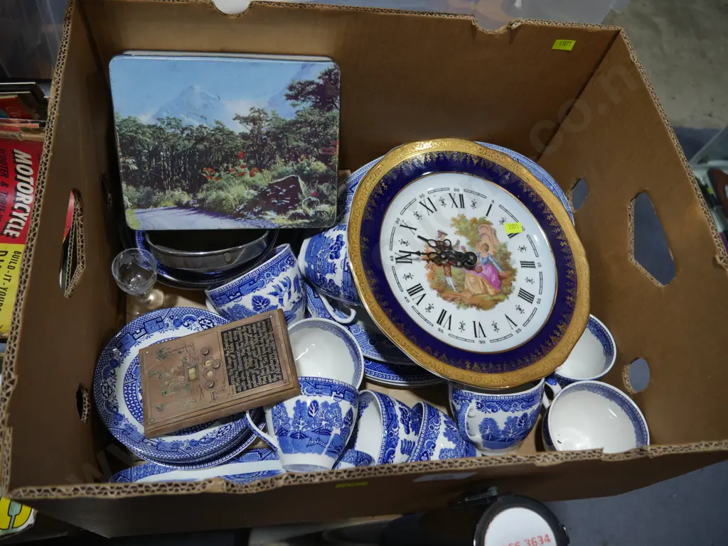 Blue and white china etc Image 1++