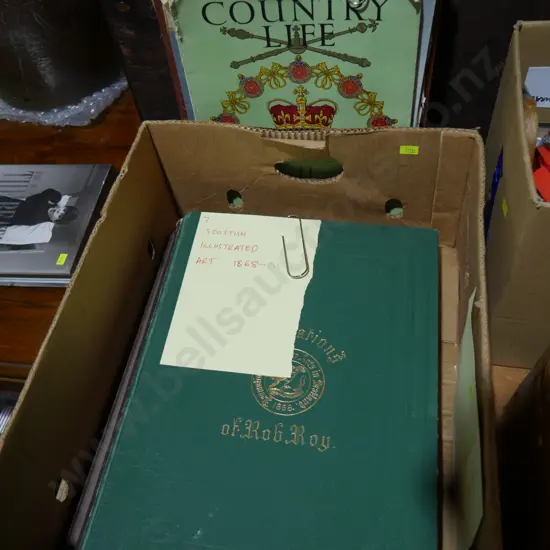 Assorted books and magazines