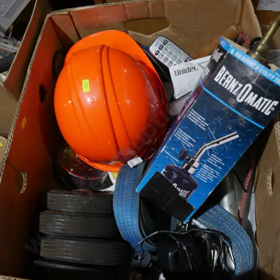 Sander torch hardhat