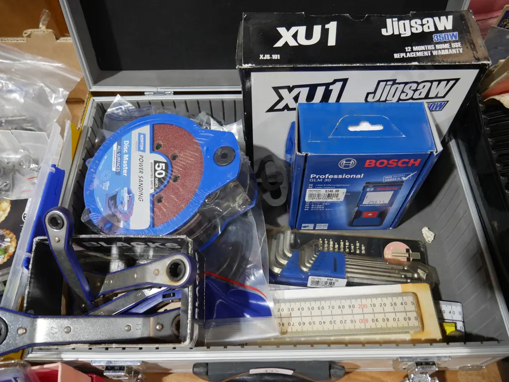 Spanners Allen key sanding discs etc Image 1++