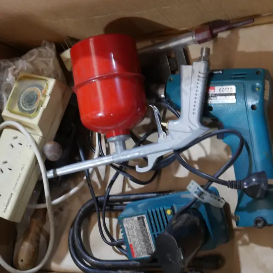 Battery drill multi plug etc