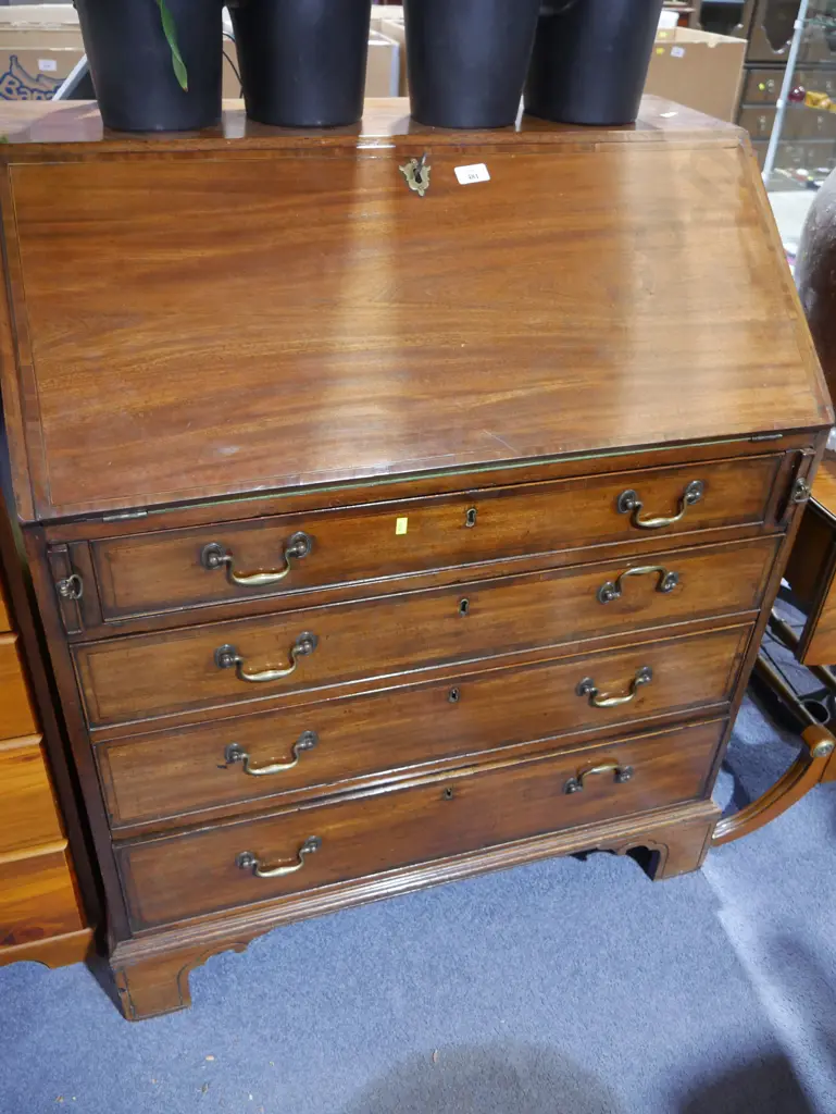 Georgian drop front desk Image 1++