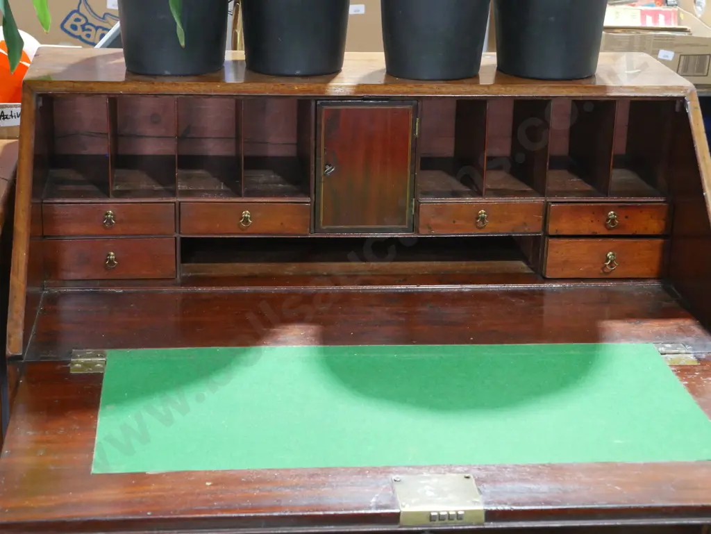 Georgian drop front desk Image 1++