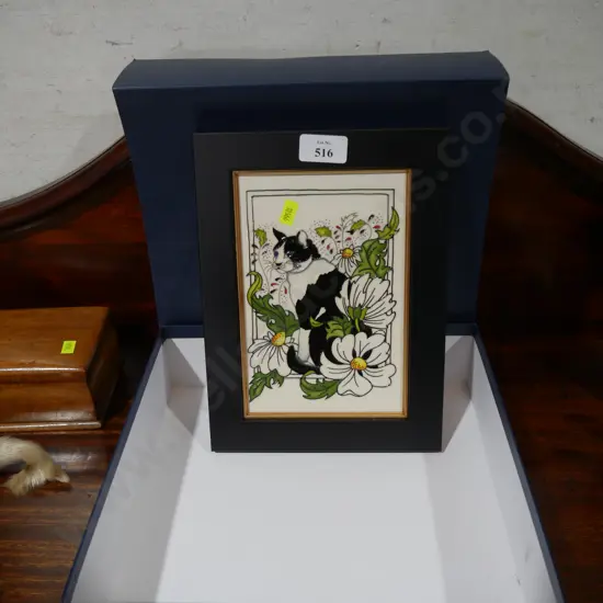 Moorcroft wall plaque