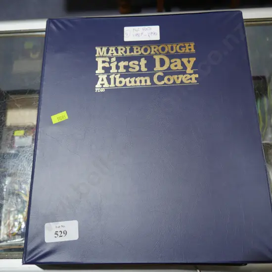 Blue album of NZ first day covers