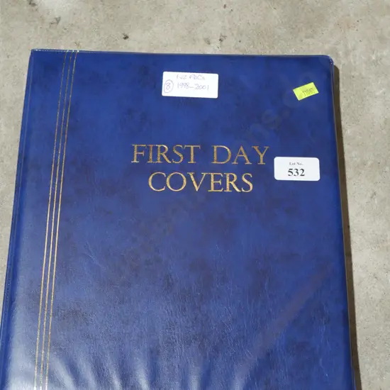 Blue album of New Zealand first day covers