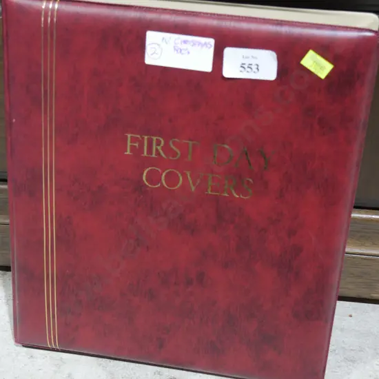 Brown album NZ Christmas first day covers