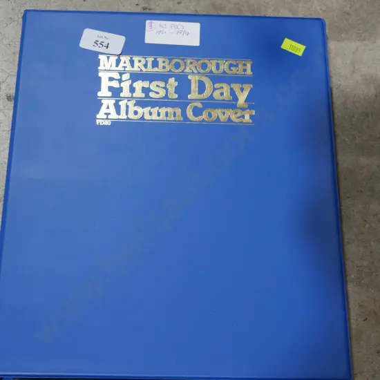 Blue album of NZ first day covers