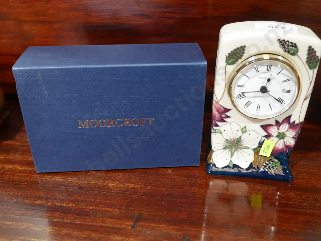 Moorcroft clock Image 1++