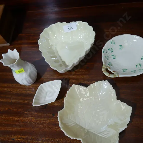 Belleek dishes