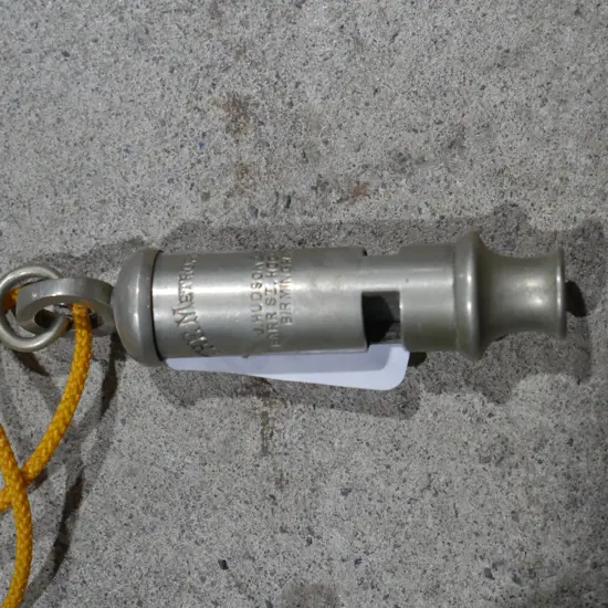 Metropolitan police whistle