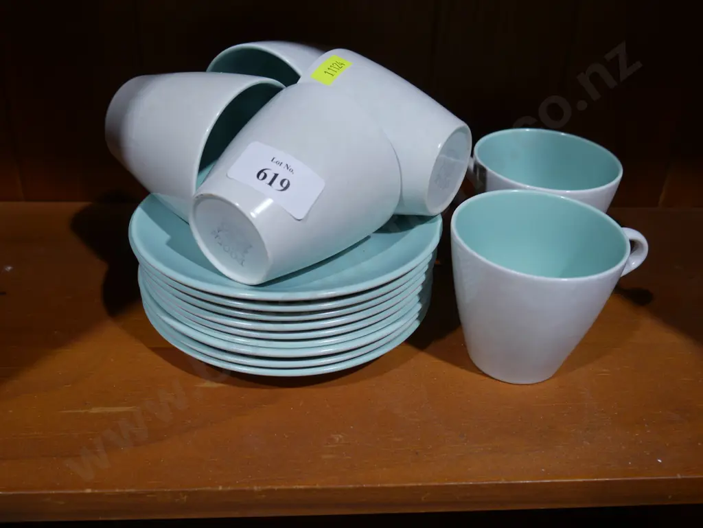 Poole cups and saucers Image 1++