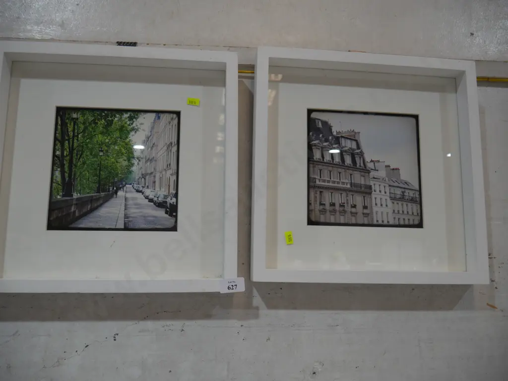 2 framed photographs Image 1++