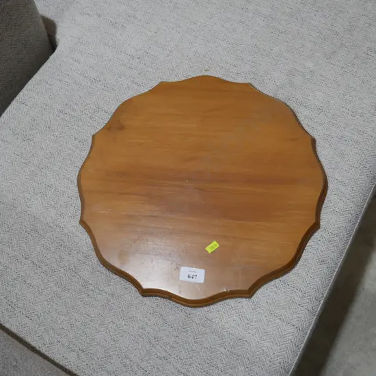 Occasional table top with no base