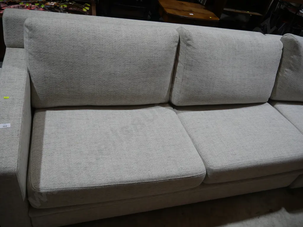 5-seater lounge suite with chaise Image 1++