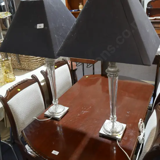 Pair of table lamps