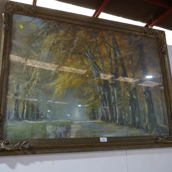 Gilt framed artwork