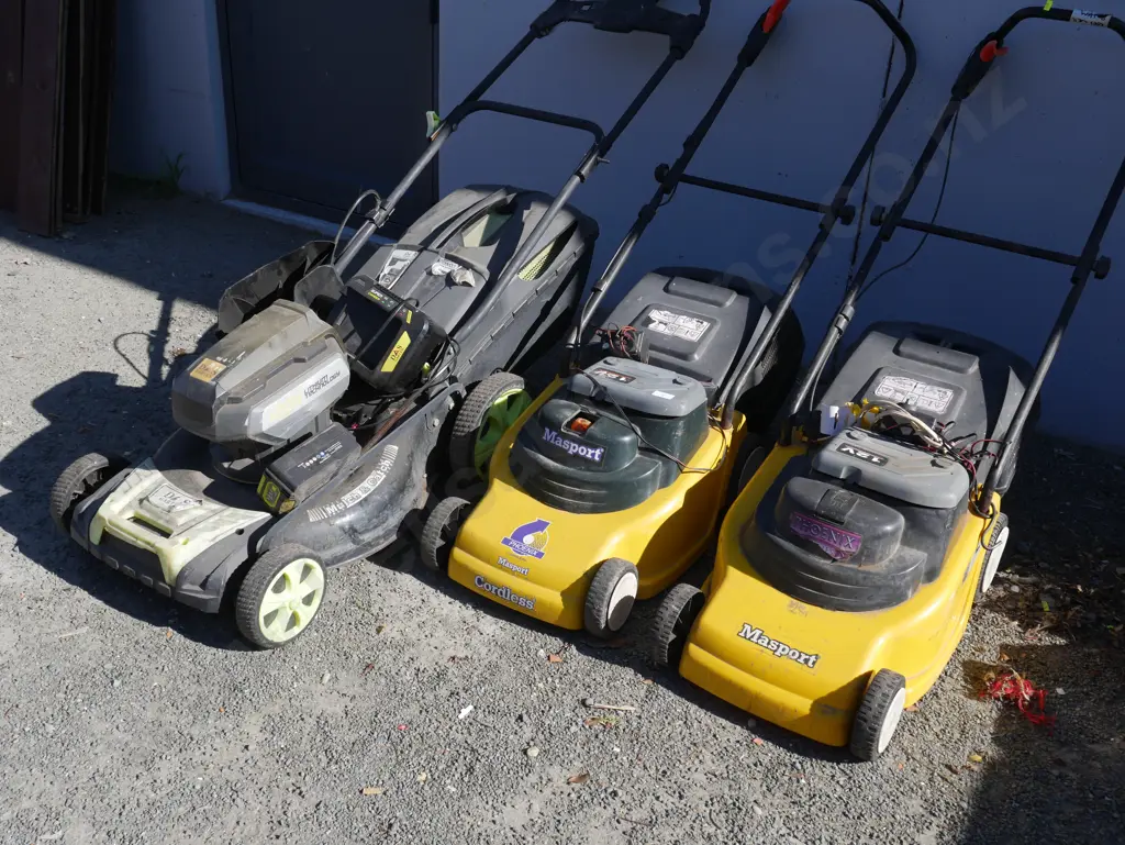 Electric lawnmowers - A/F Image 1++
