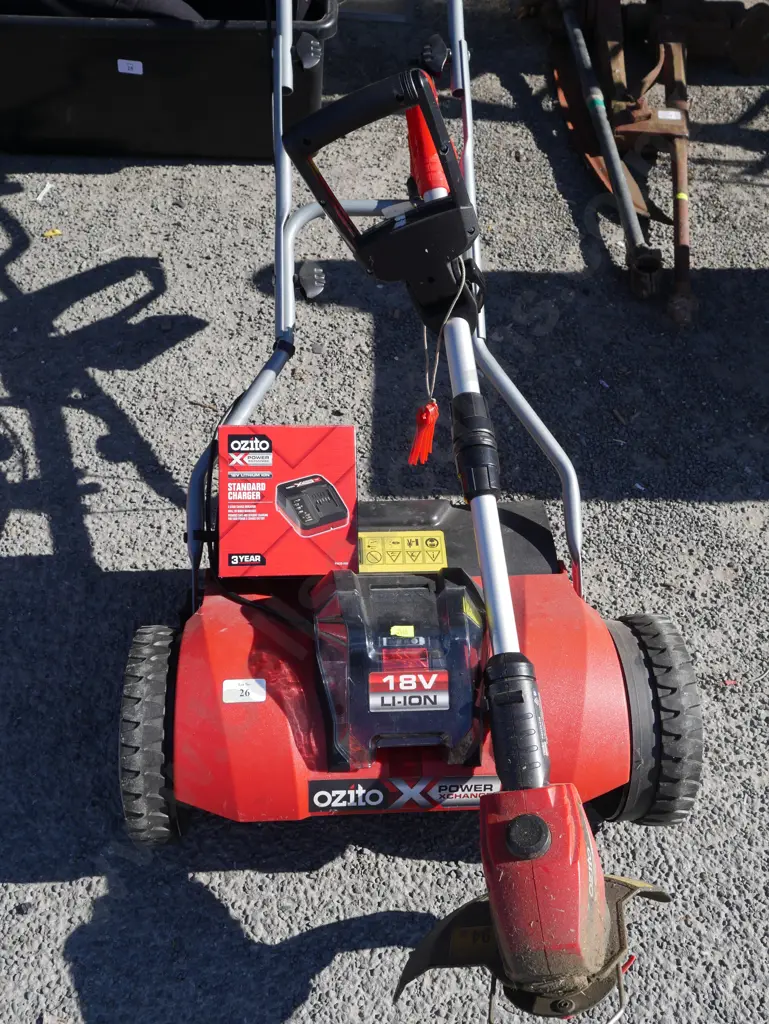Mower and grass trimmer Image 1++
