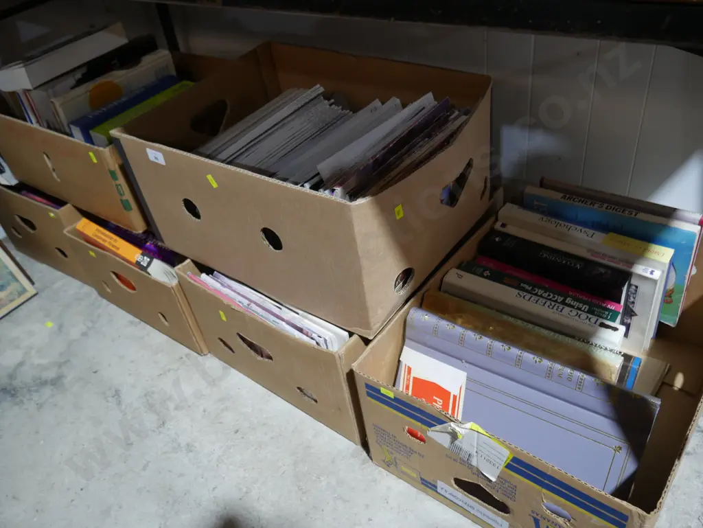 Boxes of books Image 1++