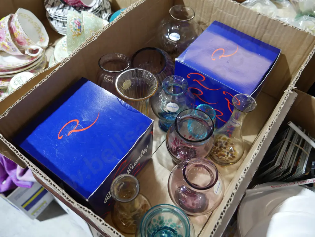 Brierley crystal vases etc Image 1++