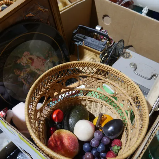 Fruit basket etc