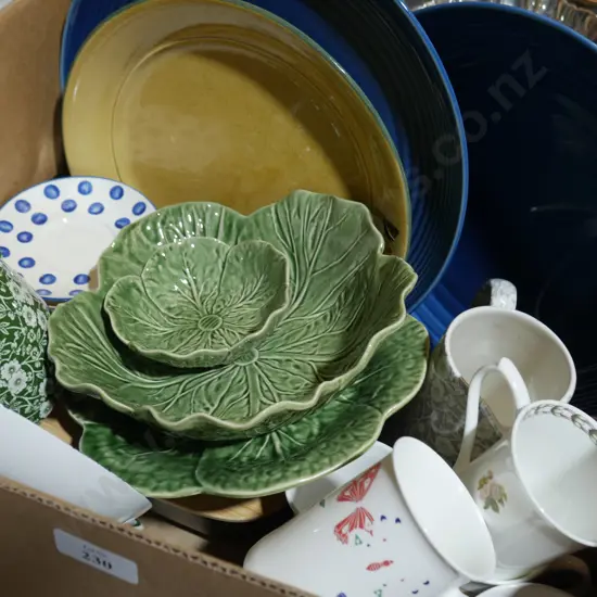 Dishes etc