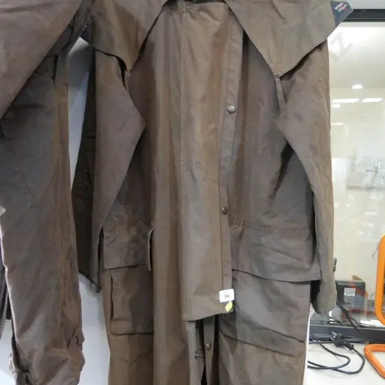 Oil skin coat