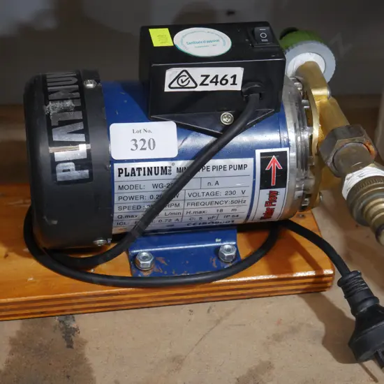 Mini pipe pump