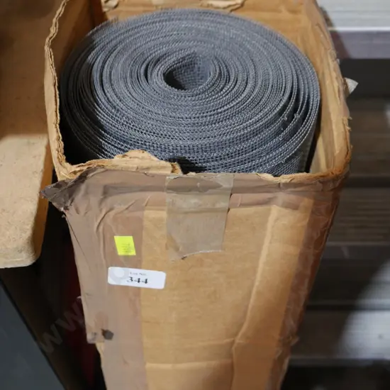 Roll of iron mesh