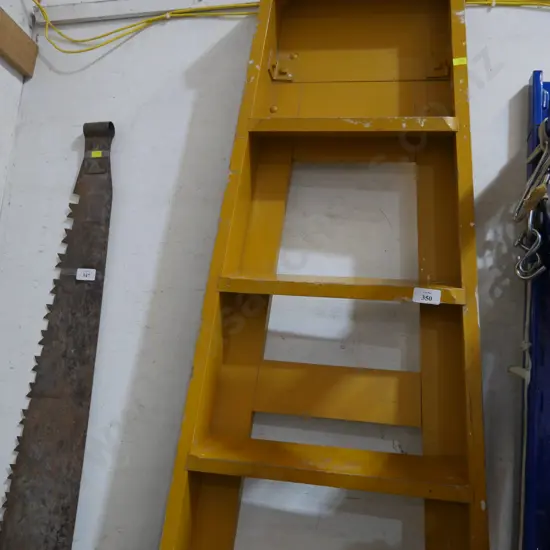 Wooden ladder