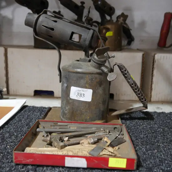 Blow lamp etc
