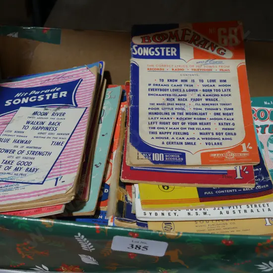 Song books