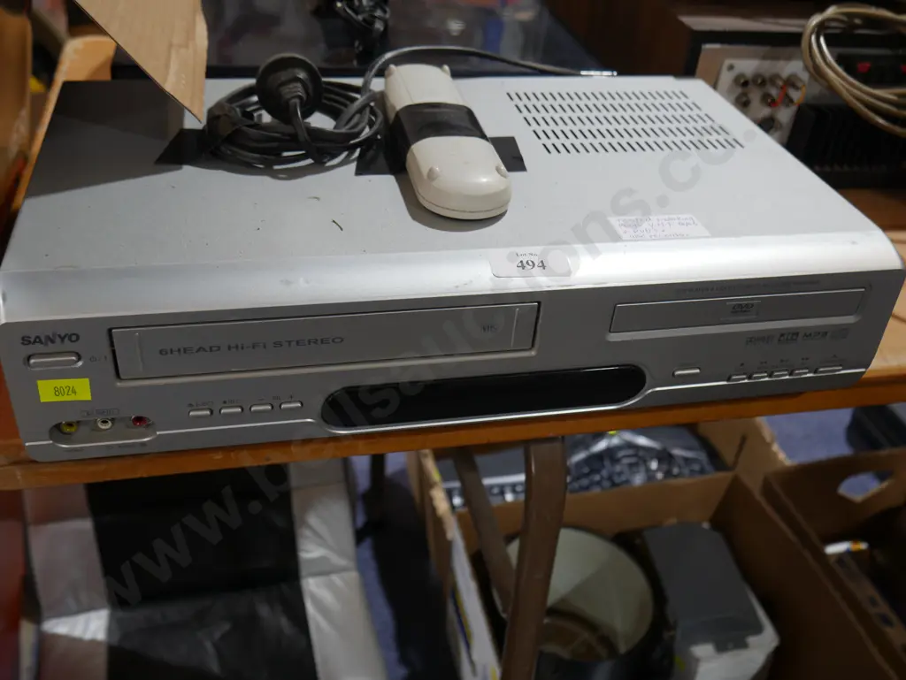 Sanyo dvd video combo Image 1++