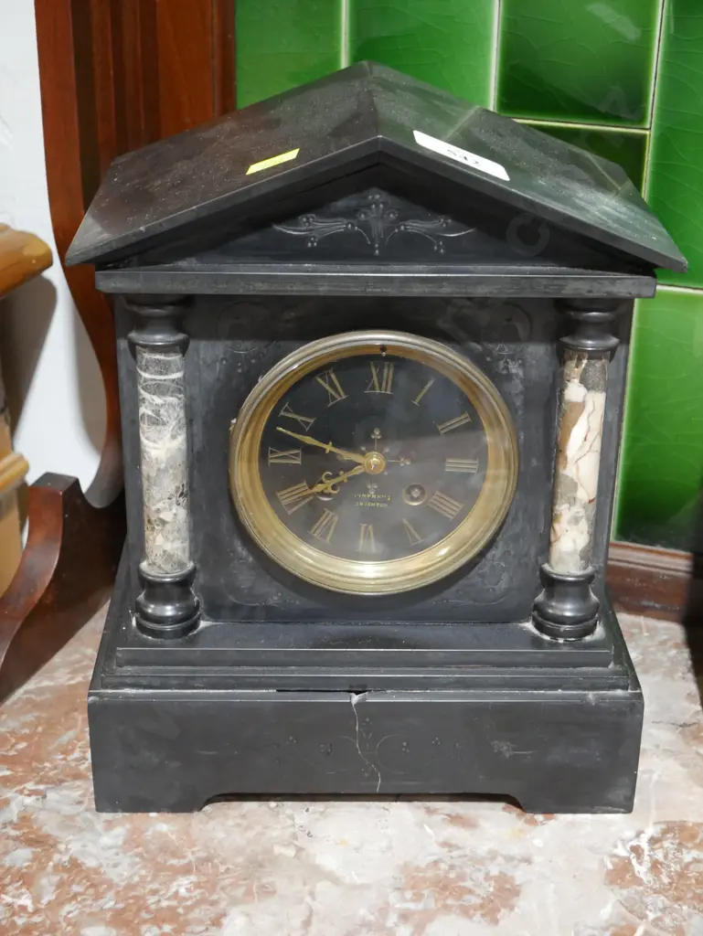 Marble mantle clock Image 1++