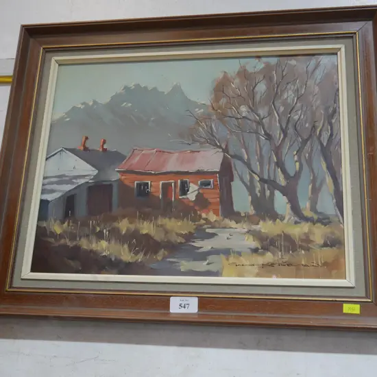 Carrick Tremain oil painting
