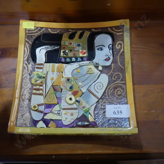 Art glass dish