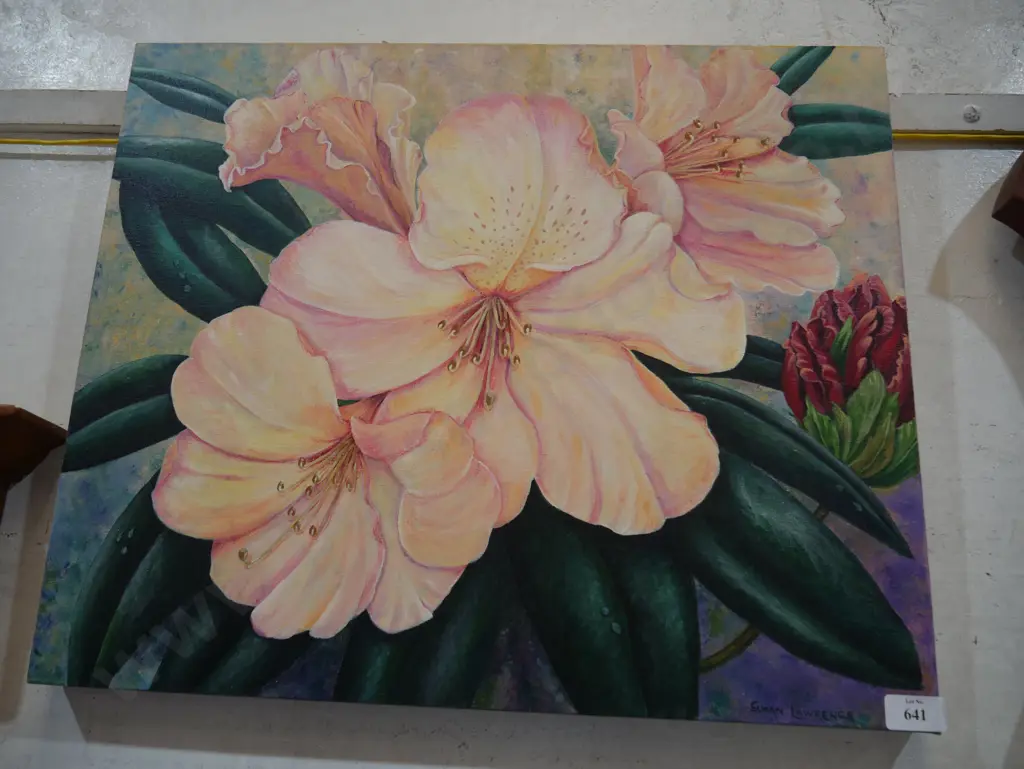 Floral oil painting Image 1++