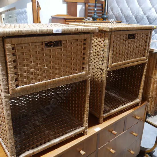 Pair of bedsides