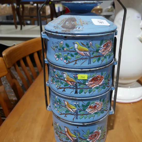 Enamel bowls set