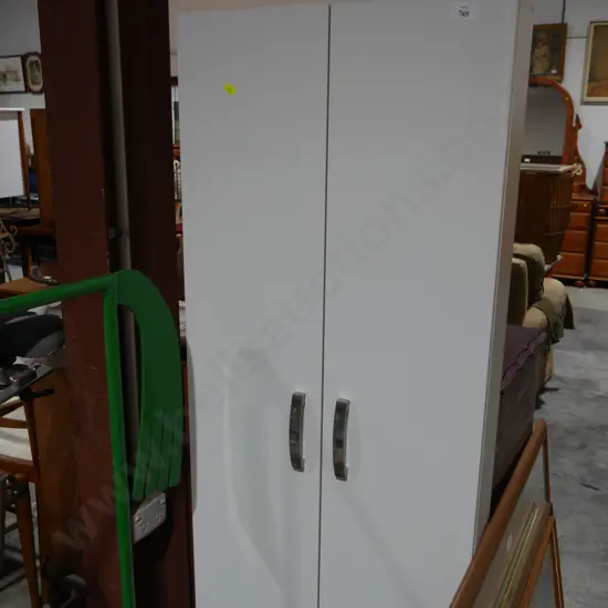 White cabinet